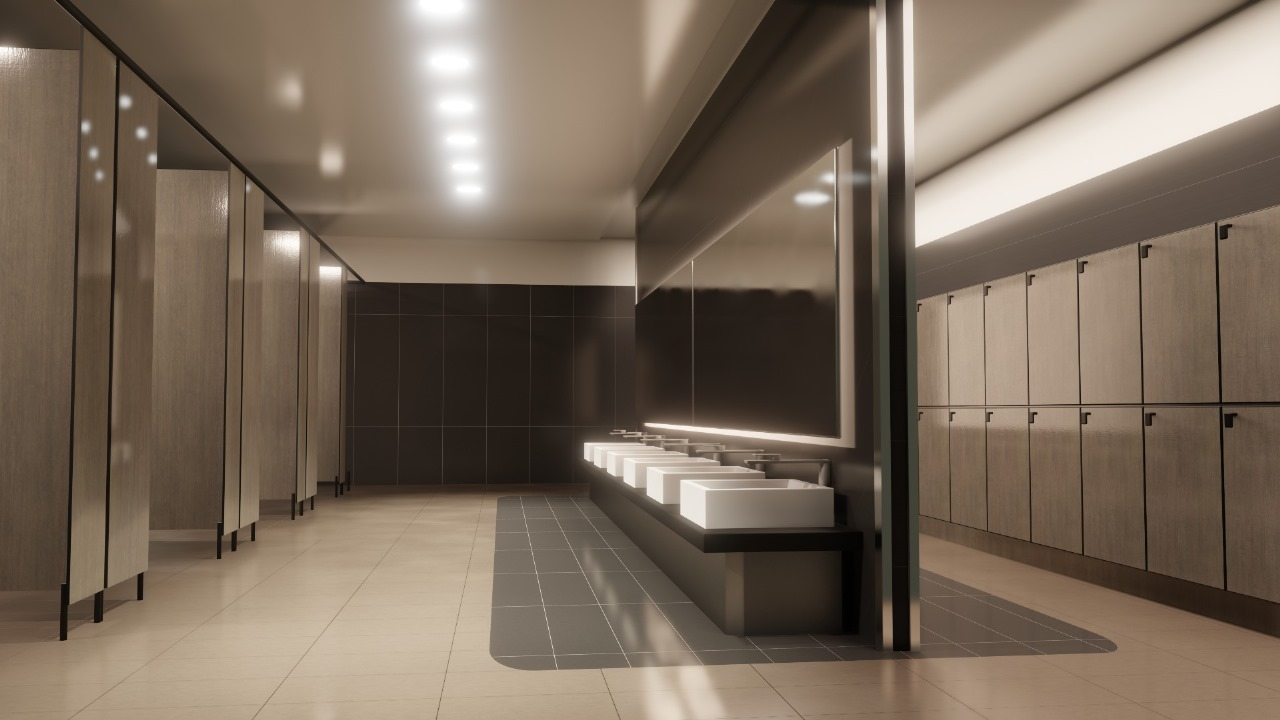 Modern Washroom Image